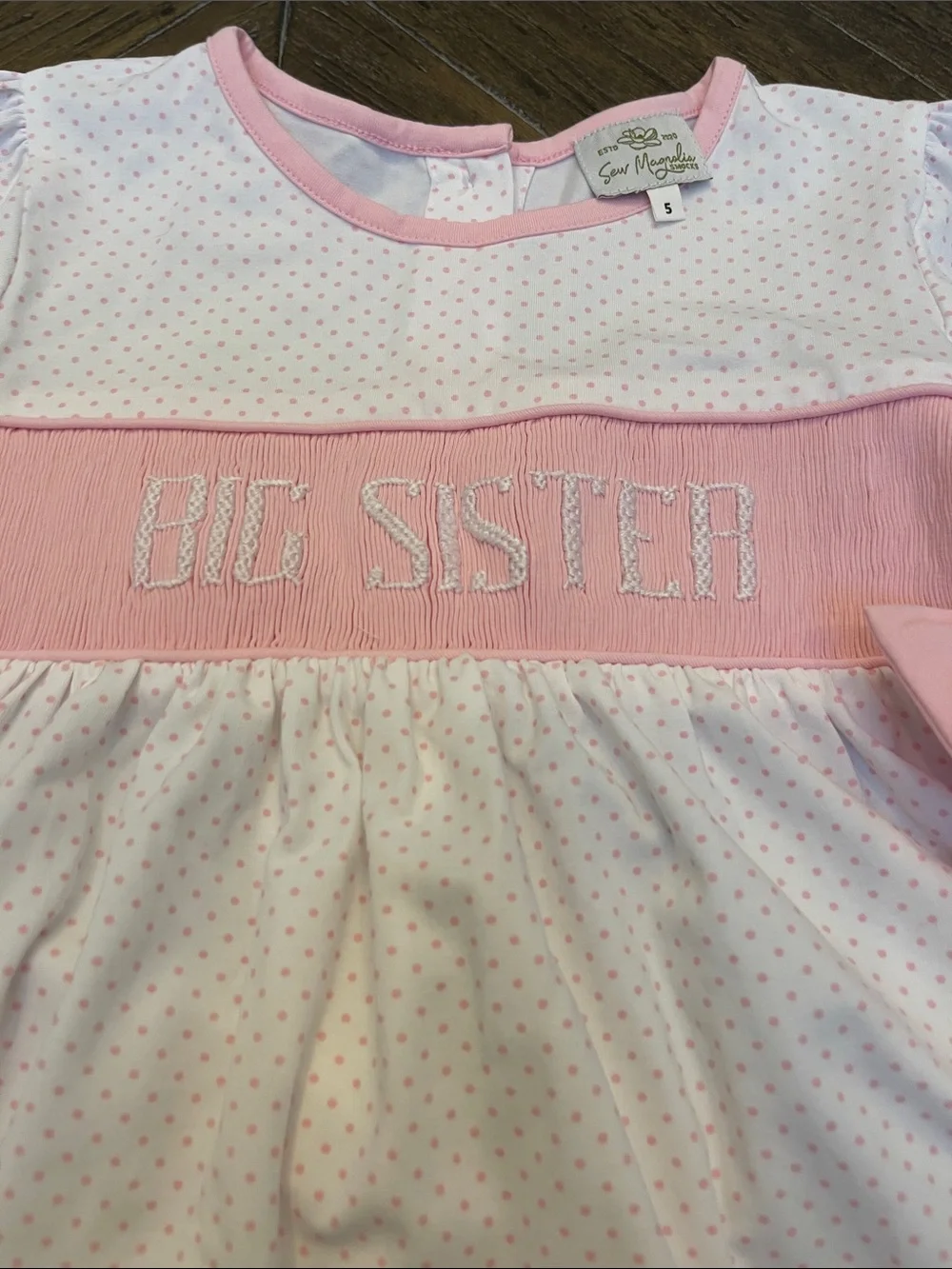 Sew Magnolia Smocks soft white